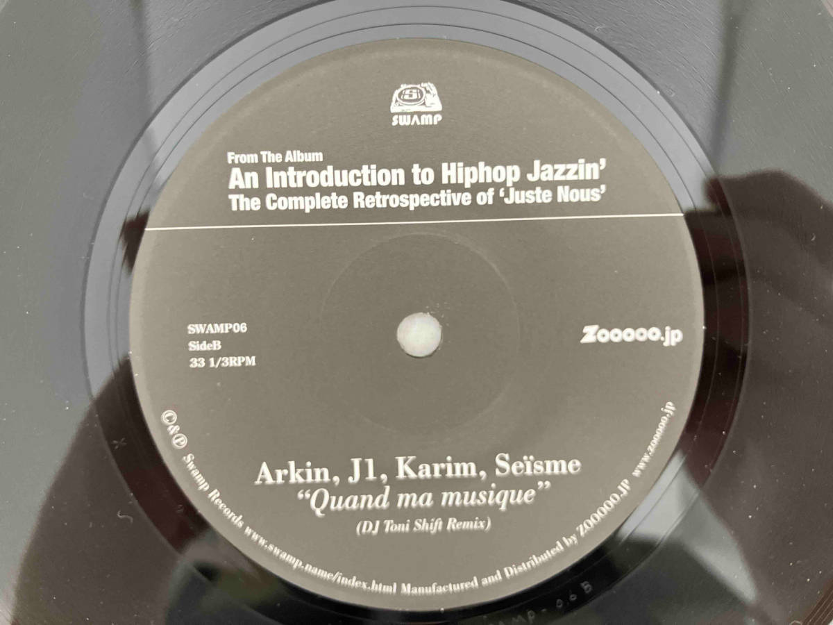 レコード【EP】JUSTE NOUS アンイントロダクショントゥヒップホップジャズインAN INTRODUCTION TO HIP HOP JAZZIN' SWAMP06_画像4