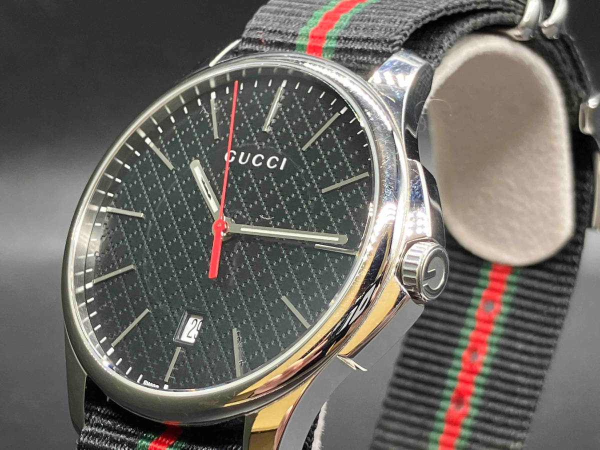 2022年最新海外 腕時計126.3 グッチ 【動作未確認・1円スタート】GUCCI