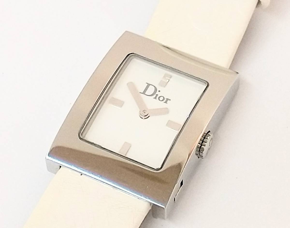 Christian Dior クリスチャン ディオール レディース 腕時計 D78-109／F13422 替えベルト有り