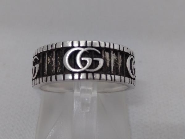 GUCCI SV10.0g #17.5 GGマーモント　リング　歪み有り 店舗受取可_画像1