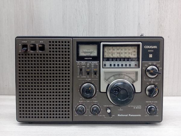 ジャンク National Pansonic RF-2200 クーガ ラジオ 現状品ラジオ