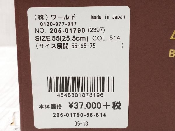 TAKEO KIKUCHI 40ct&525 コンビカラー ウィングチップシューズ タケオ キクチ ドレスシューズ サイズ55 ブラックの画像9