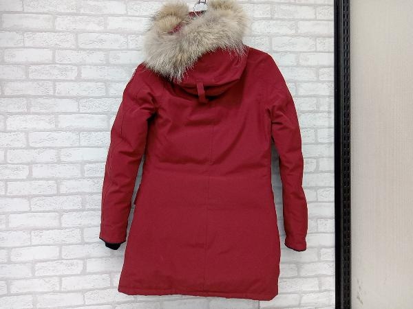 CANADA GOOSE カナダグース ブロンテパーカ レッド Sサイズ-