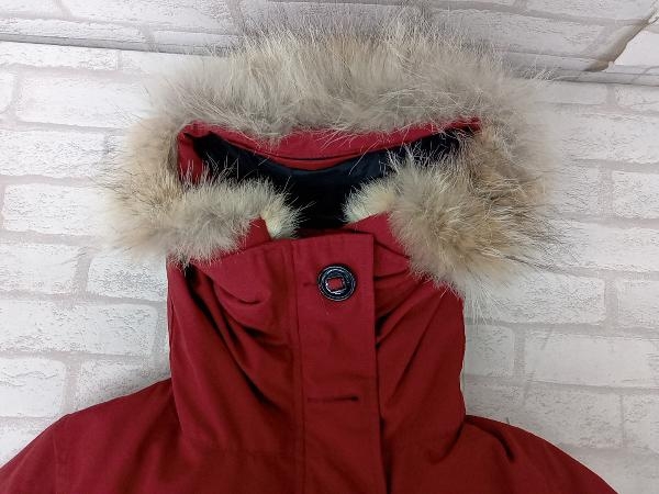 CANADA GOOSE カナダグース ブロンテパーカ レッド Sサイズ-