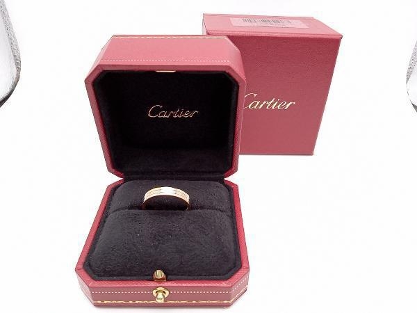 Cartier／K18／スリーカラー／約22号 リングの画像8