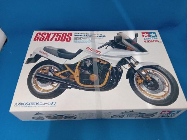 プラモデル タミヤ スズキ GSX750S ニューカタナ 1/12 オートバイシリーズ_画像1