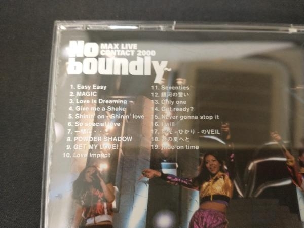 DVD MAX LIVE CONTACT 2000~No boundly~_画像2