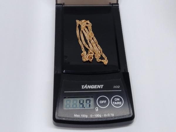 限定価格セール!】 K18 スクリューチェーン 4.7g 約40cm ネックレス