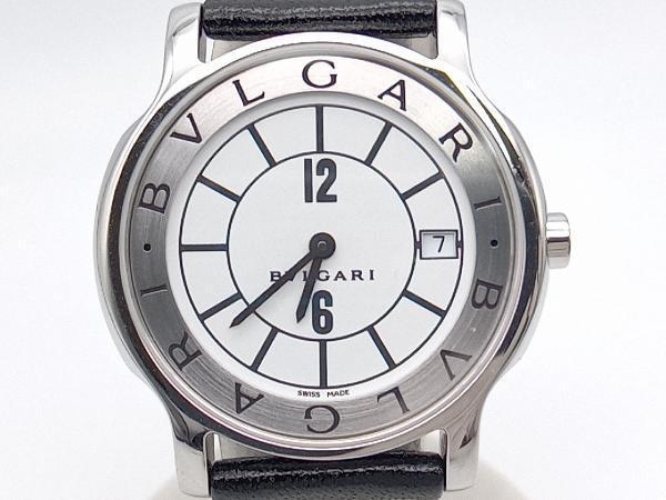BVLGARI／SOLOTEMPO／ST35S／稼働品 クォーツ式 腕時計