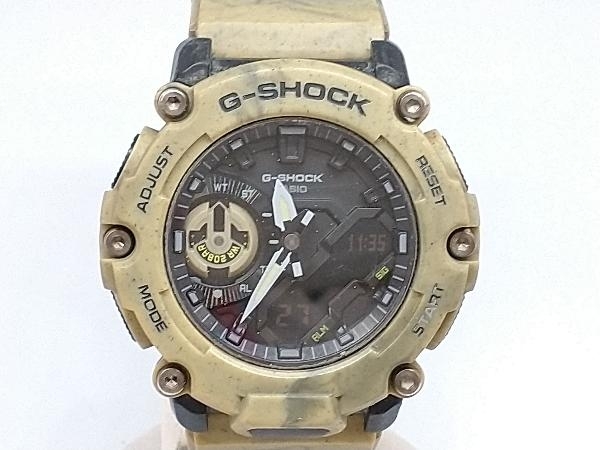 CASIO カシオ G-SHOCK Gショック GA-2200SL 風防キズ有 クォーツ 腕時計