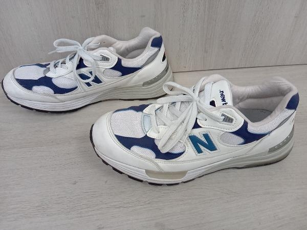 new balance M992EC スニーカー 28.5cm ホワイト×ネイビー USA製_画像2