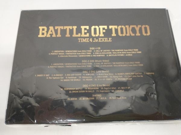GENERATIONS,THE RAMPAGE,FANTASTICS,BALLISTIK BOYZ from EXILE TRIBE CD BATTLE OF TOKYO TIME 4 Jr.EXILE(初回生産限定盤)(3DVD付)_画像2