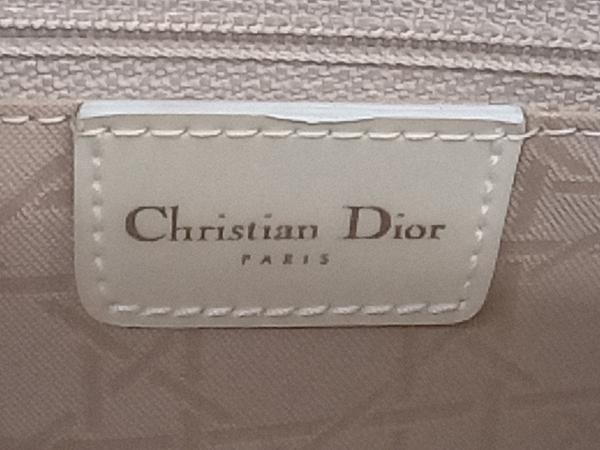 Christian Dior　クリスチャンディオール　マリスパール　MA-1919　ハンドバッグ　ショルダーバッグ　2way　ホワイト　レディース_画像6