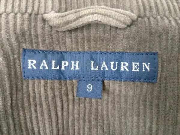 RALPH LAUREN コーデュロイジャケット パッチ サイズ9 ブラウン系 レディース_画像6