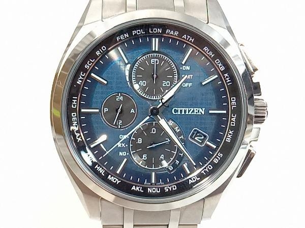 最初の シチズン CITIZEN ATTESA 店舗受取可 電波ソーラー AT8040-57L