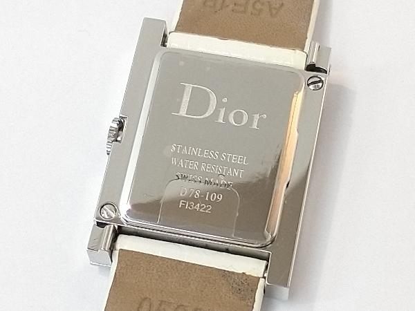 【 大感謝セール】 Dior Christian クリスチャン D78 腕時計 レディース ディオール クリスチャン・ディオール