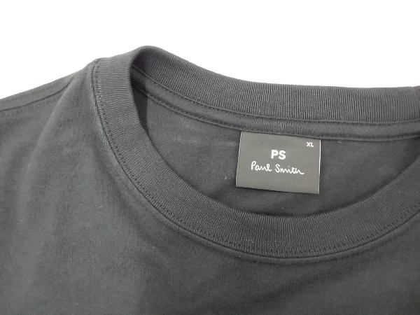 PS PAUL SMITH ポール スミス リーフ刺繍 Tシャツ 半袖 サイズXＬ ブラック 店舗受取可_画像5