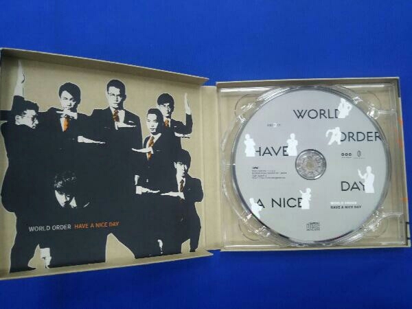 帯あり 紙ジャケット 須藤元気 WORLD ORDER DVD HAVE A NICE DAY(初回限定版)_画像4