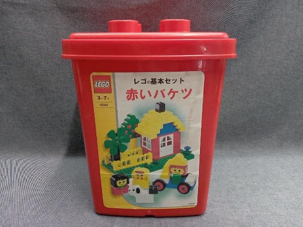 [1 jpy start ] Junk Lego 4244 basic set red bucket (^#16-02-01)