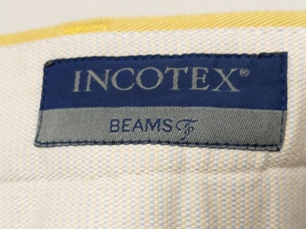 INCOTEX インコテックス チノパン 綿パン サイズ表記44 イエロー メンズ通年_画像4