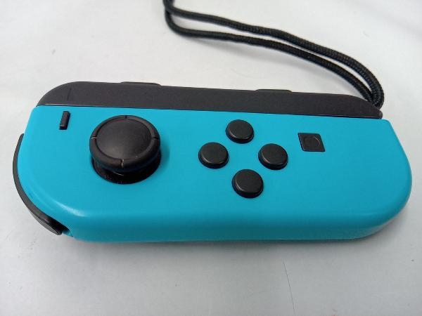 ジャンク Nintendo　HACAJLBAA joy-con(L)ネオンブルー※スティック不良_画像4