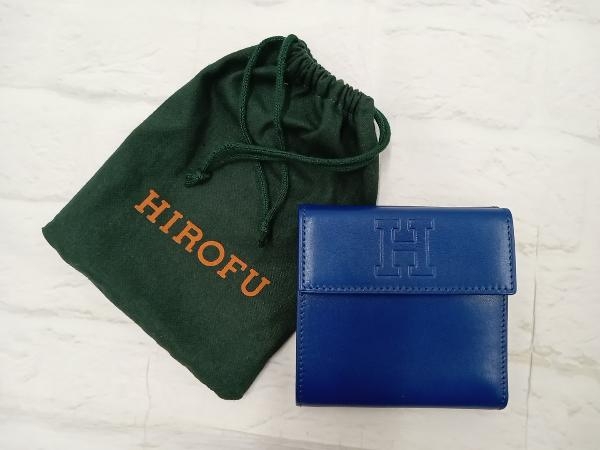 上品】 HIROFU ヒロフ 店舗受取可 ロイヤルブルー 保存袋付 イタリア製