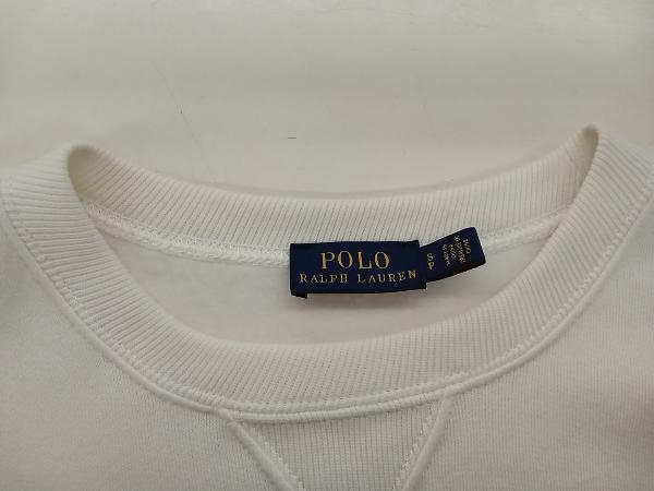 POLO RALPH LAUREN Polo Ralph Lauren тренировочный белый 211779467001 путешествие узор окантовка S размер мужской American Casual 