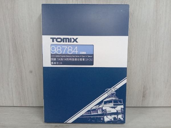 TOMIX 98784 国鉄 14系14形特急寝台客車 (さくら)基本セット 8両セット Nゲージ トミックス