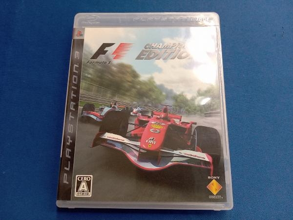 PS3 FORMULA ONE CHAMPIONSHIP EDITION( Formula one )