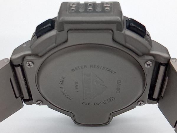 CASIO　カシオ　PRO TREK　プロトレック　PRT-420　電池式　クォーツ　トリプルセンサー　メンズ腕時計 店舗受取可_画像5