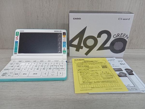 CASIO XD-SX4920 EX-word XD-SX4920 電子辞書_画像1