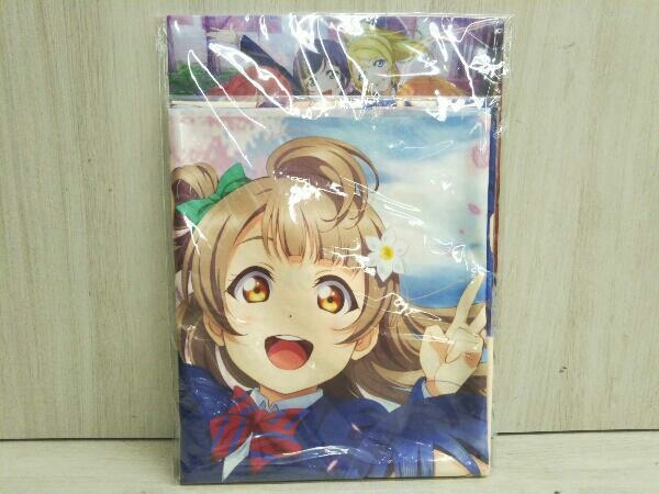 【未開封】ラブライブ! 9th Anniversary Blu-ray BOX Forever Edition A-on STORE オリジナル特典 マルチクロス&A3クリアポスター4枚セット_画像1