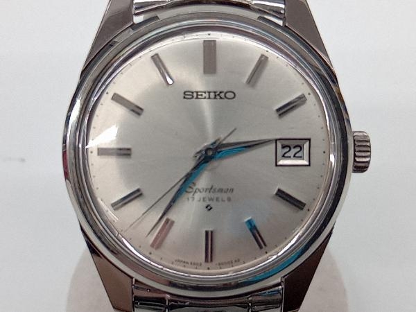 SEIKO　セイコー　6602-9982　Sportsman　スポーツマン　手巻　17石　シルバー　メンズ腕時計 店舗受取可_画像1