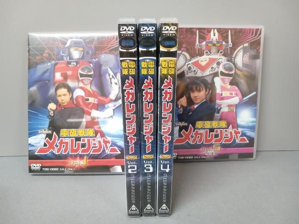 DVD 【※※※】[全5巻セット]電磁戦隊メガレンジャー スーパー戦隊シリーズ VOL.1~5_画像1