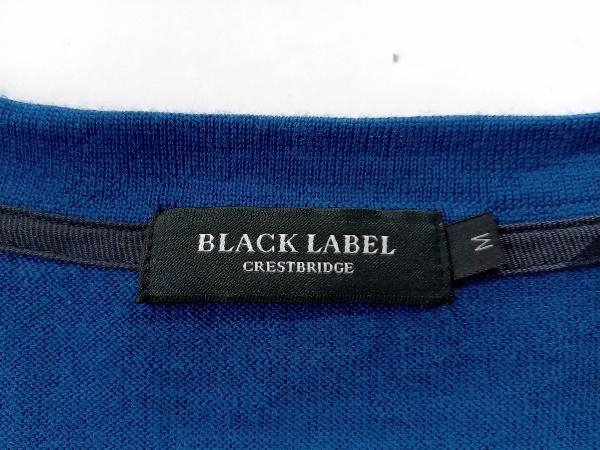 BLACK LABEL CRESTBRIDGE ブラックレーベル クレストブリッジ カーディガン ブルー M_画像3