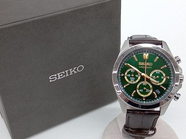 年最新入荷 SEIKO セイコー 8TD0 電池式 クォーツ クロノ