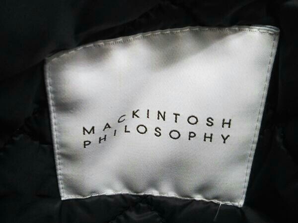 MACKINTOSH PHILOSOPHY マッキントッシュ フィロソフィー H1F26-685-08 キルティングジャケット 黒 ブラック メンズ Lサイズ_画像4