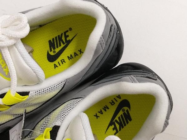 【鑑定済み】【タグ付き】NIKE AIR MAX 95 Neon Yellow/スニーカー/ナイキエアマックス95/ネオンイエロー/CT1689-001/25cm_画像4