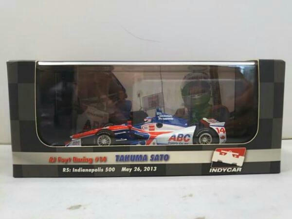 グリーンライト 1/43 AJ Foyt Racing SS08 佐藤琢磨 インディアナポリス500 2013 #14