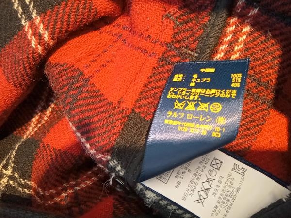 POLO RALPH LAUREN ポロラルフローレン ウールコート ブラック M ハンティングジャケット アメカジ メンズ_画像4