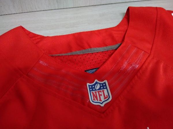 サンフランシスコ 49ers Vernon Davis ナイキ NFL フットボールジャージ85 レッド_画像4