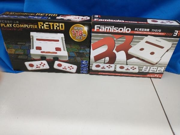 ジャンク ファミコン互換ゲーム機　プレイコンピューターレトロ　Famisolo_画像1