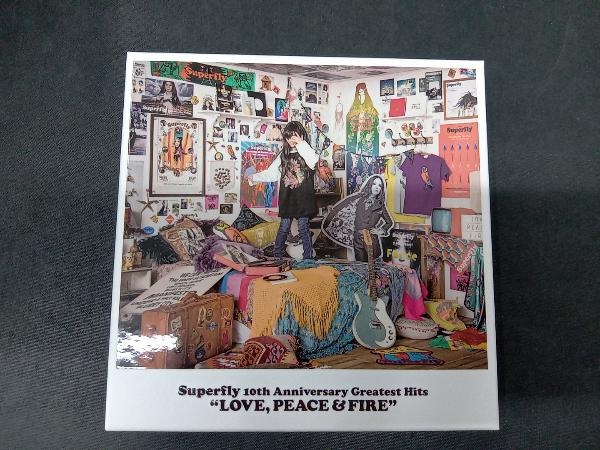Superfly CD Superfly 10th Anniversary Greatest Hits『LOVE,PEACE&FIRE』(初回限定盤)_画像1