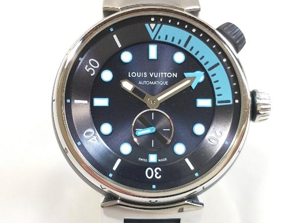 LOUIS VUITTON ルイ・ヴィトン QA121Z タンブールストリートD 自動巻き 腕時計 店舗受取可
