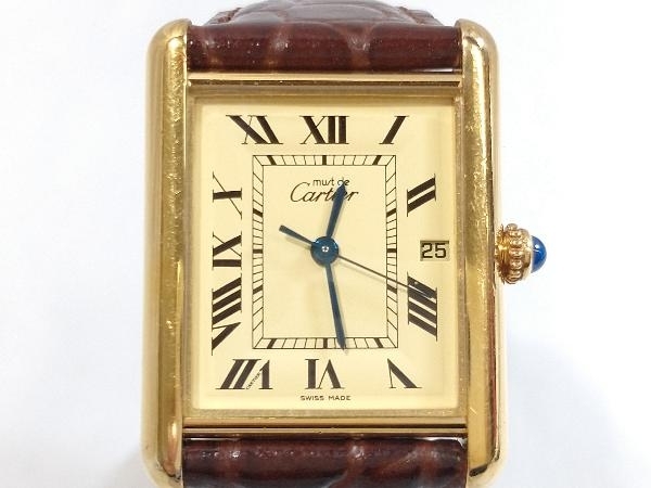 新品】 マストタンクヴェルメイユ 2413 カルティエ Cartier クォーツ