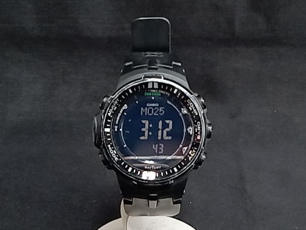 CASIO カシオ PRO TREK プロトレック PRW-3000-1A 時計 腕時計 デジタル ケースキズ有 ベルトダメージ有 風防キズ有 電波ソーラー