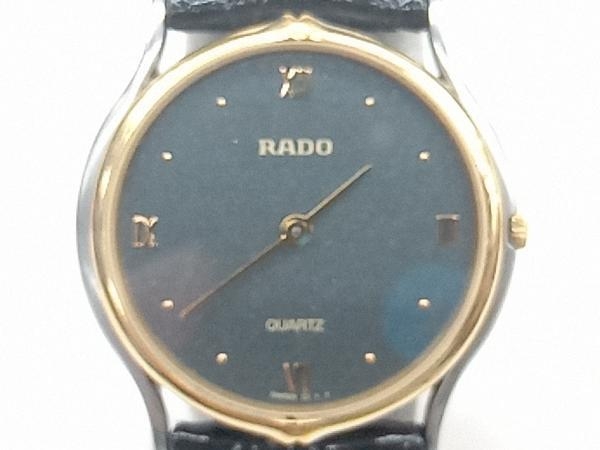 完売】 RADO ラドー 133.3516.4 電池式 クォーツ グレー文字盤