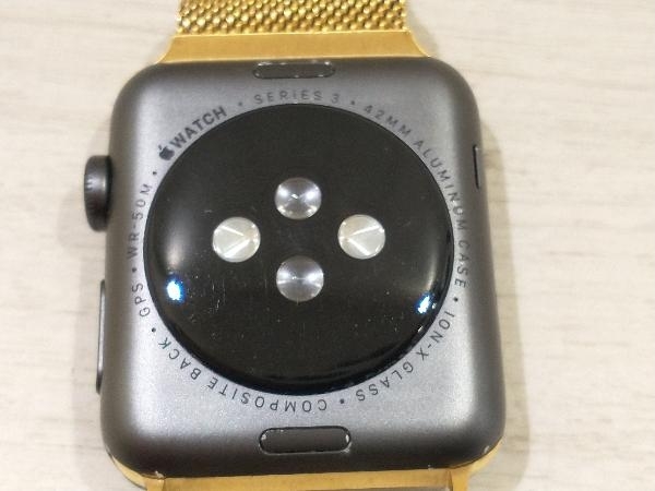 Apple Watch Series3 GPS 42mmスペースグレイアルミニウムケース