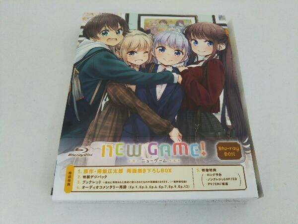 帯あり NEW GAME!(第1期)Blu-ray BOX(Blu-ray Disc)_画像1