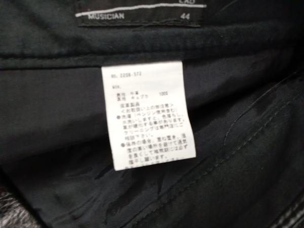 即発送可能】 MUSICIAN LAD ラッドミュージシャン 44 Mサイズ 牛革